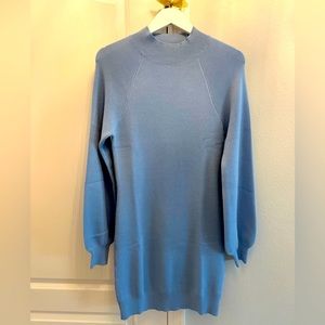 Blue Sweater Dress